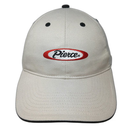 Pierce Baseball Cap Beige One Size Hughes Fire Equipment Strapback Hat Black