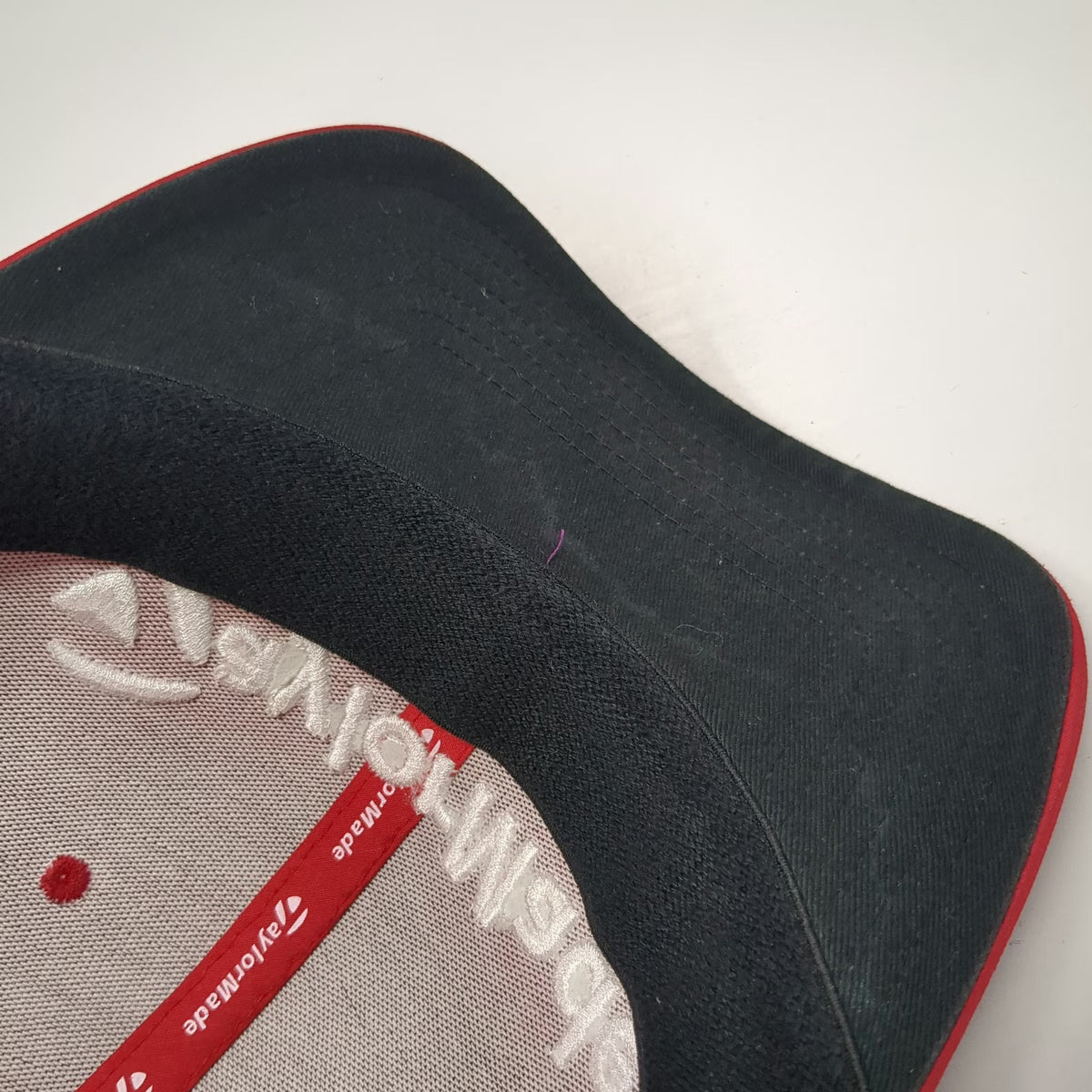TaylorMade Baseball Cap Red XL SLDR Tour Preferred Mesh Back Fitted Golf Hat