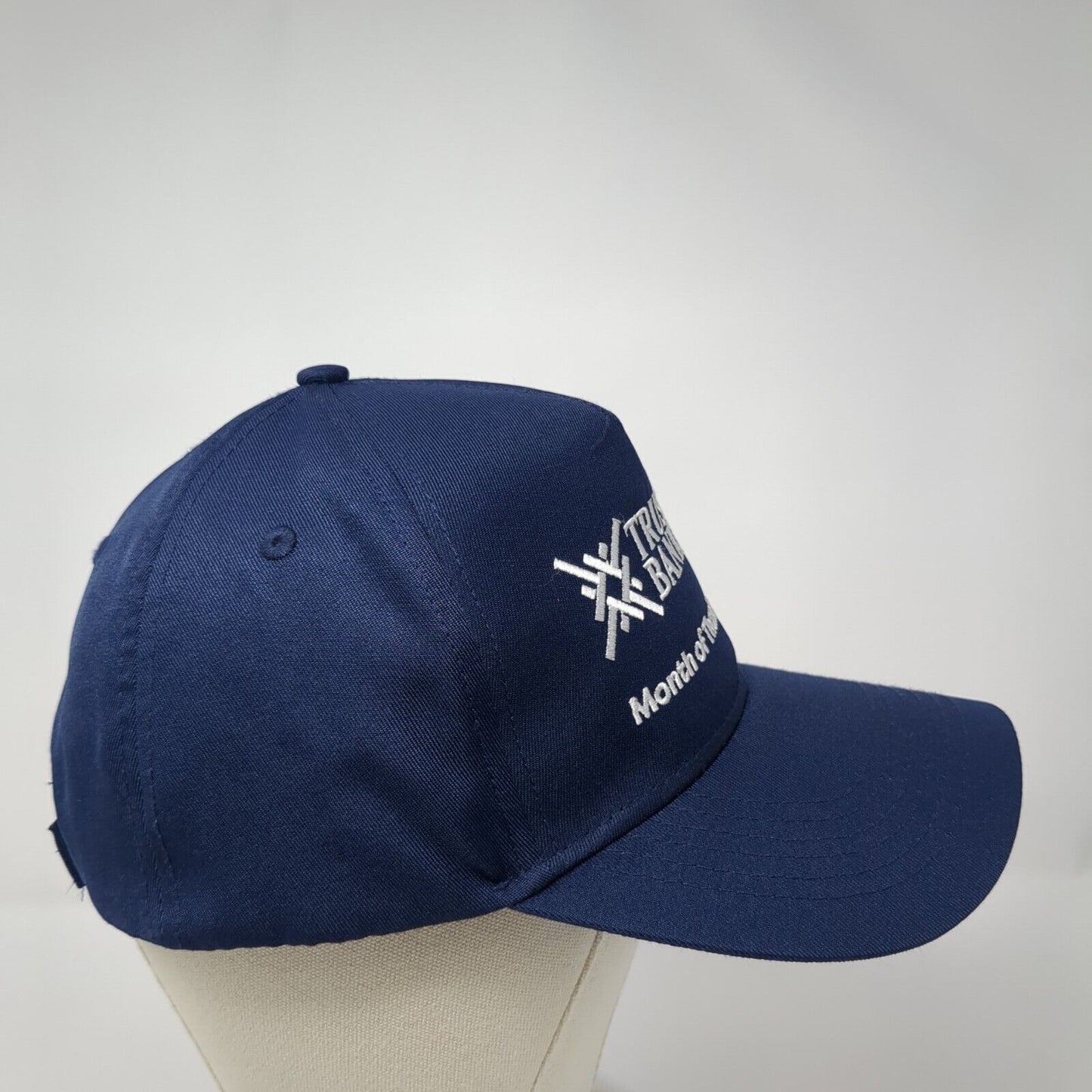 Trustco Bank Month Of Thanks 2023 Strapback Baseball Cap Blue OS Adjustable Hit