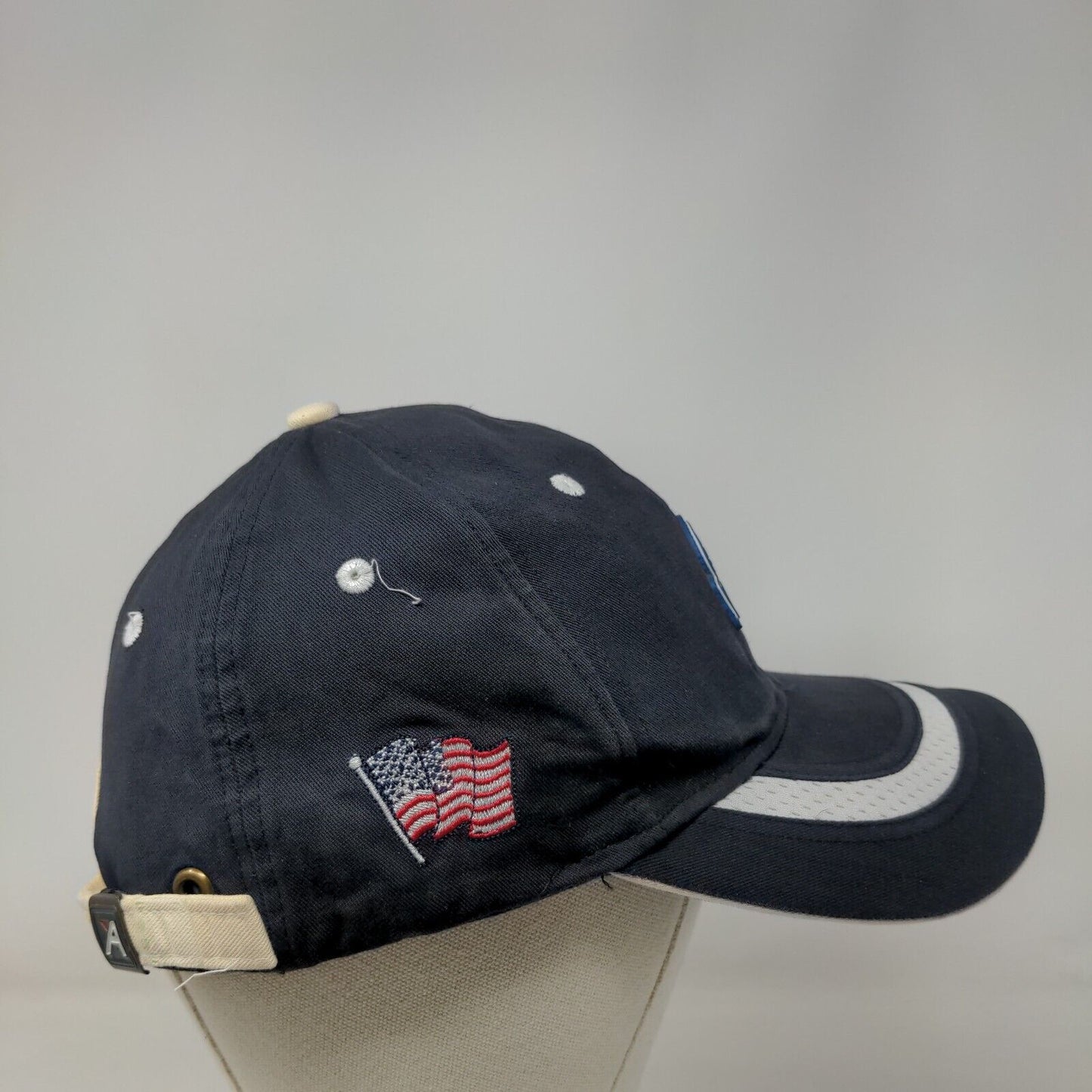 Oakhurst Slideback Hat Blue Classic Cut Dri-Look Ahead Performance