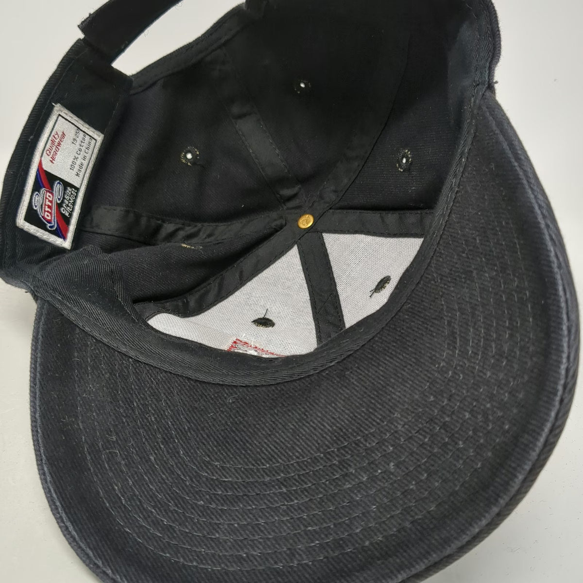 Otto Baseball Cap Black One Size Los Ojos Bar PKG Jemez Springs New Mexico Hat