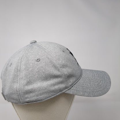 Hillcrest Country Club Strapback Hat Gray One Size Embroidered Town Talk