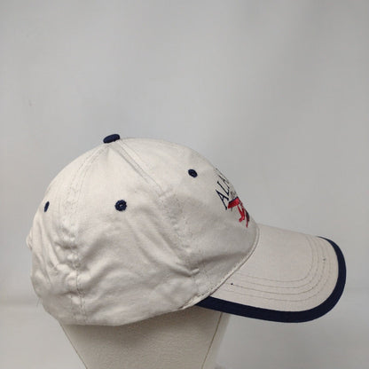 Alaska Snapback Hat Tan One Size Adjustable Embroidered 6 Panel Tonqass Cotton