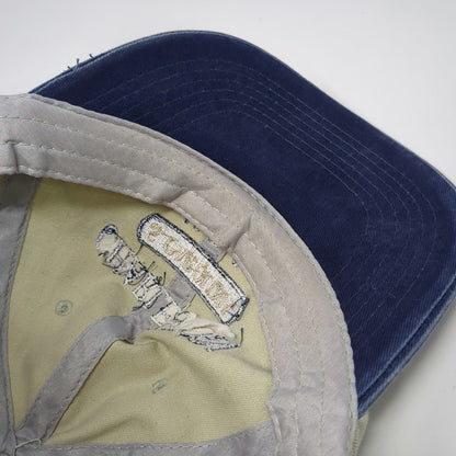 Sunkiss Kap Baseball Cap Beige Blue One Size Charleston South Carolina USA Hat