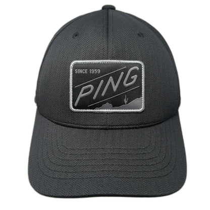 Ping Snapback Hat Black One Size Flexfit 110 Golf Play Your Best Patch Desert