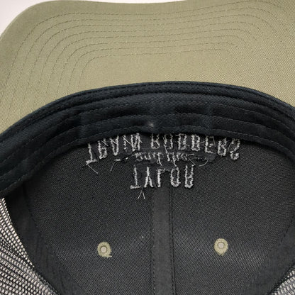 Richardson Trucker Hat Green One Size Snapback Tylor and the Train Robbers Band