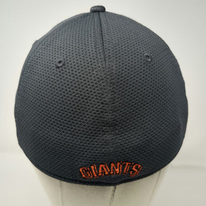New Era MLB San Francisco Giants Baseball Cap Gray Orange M 39THIRTY Stretch