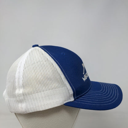 Megg Homes Snapback Mesh Back Trucker Hat Blue One Size Richardson