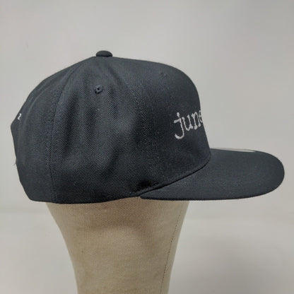 June Moss Men's Snapback Hat Black Adjustable Autographed Becca Tobin