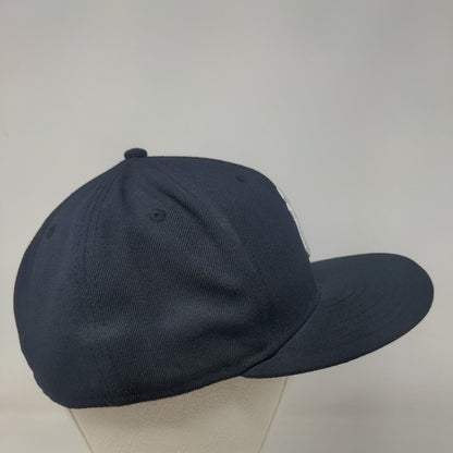 New Era Men's Fitted Hat Blue 7 1/4 Embroidered New York Yankees Logo 59Fifty