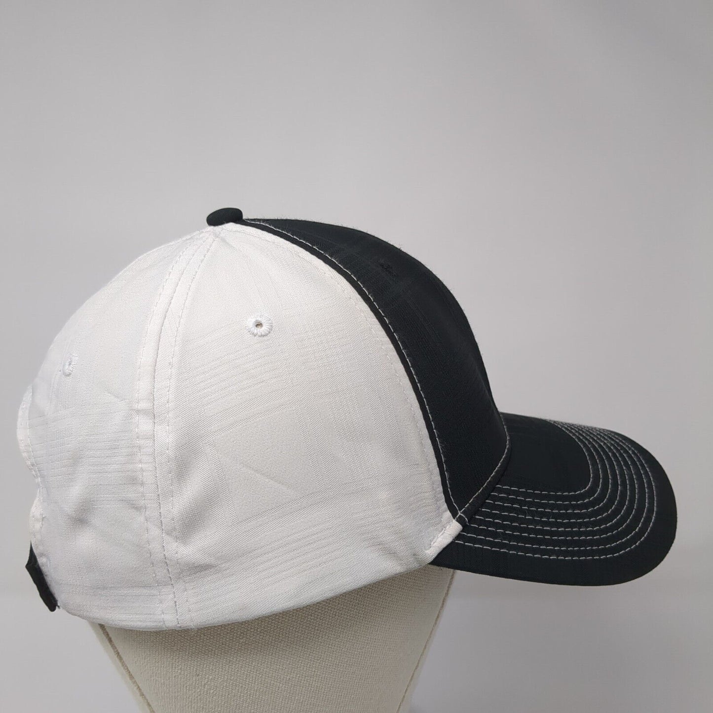 Cap America Golf Strapback Hat Black One Size Embroidered CT Colorblock
