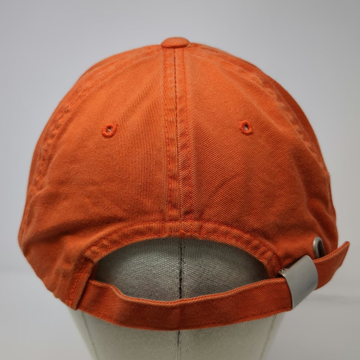Gap Baseball Cap Orange L Adjustable Cotton Slideback Blank Hat