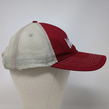 Wendy's Logo Trucker Hat Red One Size Dave Thomas Foundation Adoption Snapback