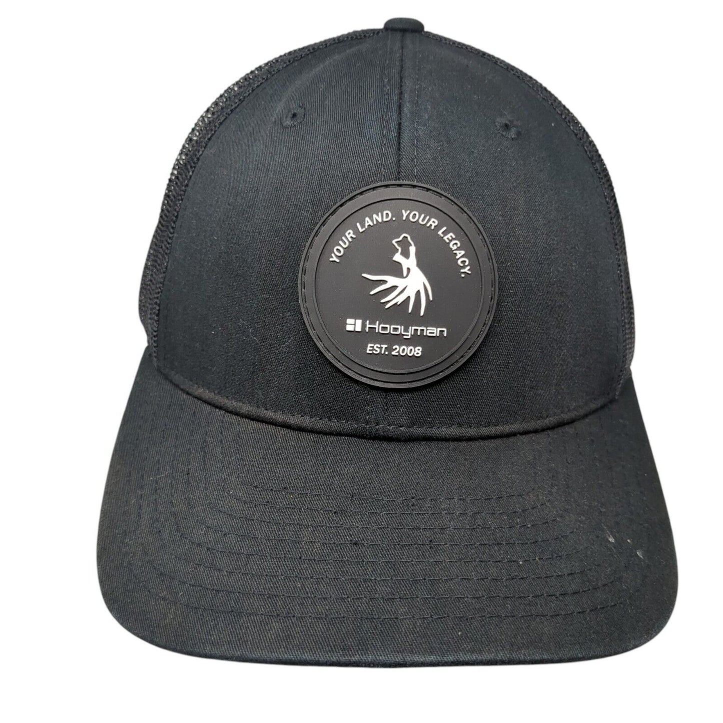 Your Land Your Legacy Hooyman Est. 2008 Snapback Trucker Hat Black OS Richardson