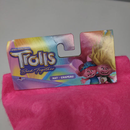 Trolls: Band Together Girl's Tall Cap Hat Pink With Tags Movie