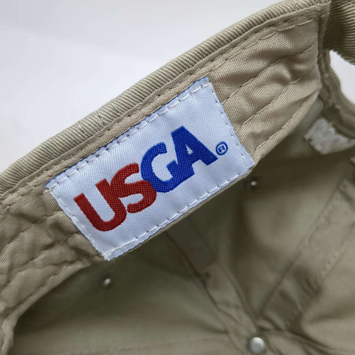 USGA Baseball Cap Beige One Size 2013 U.S. Open Merion Member Golf Hat Strapback