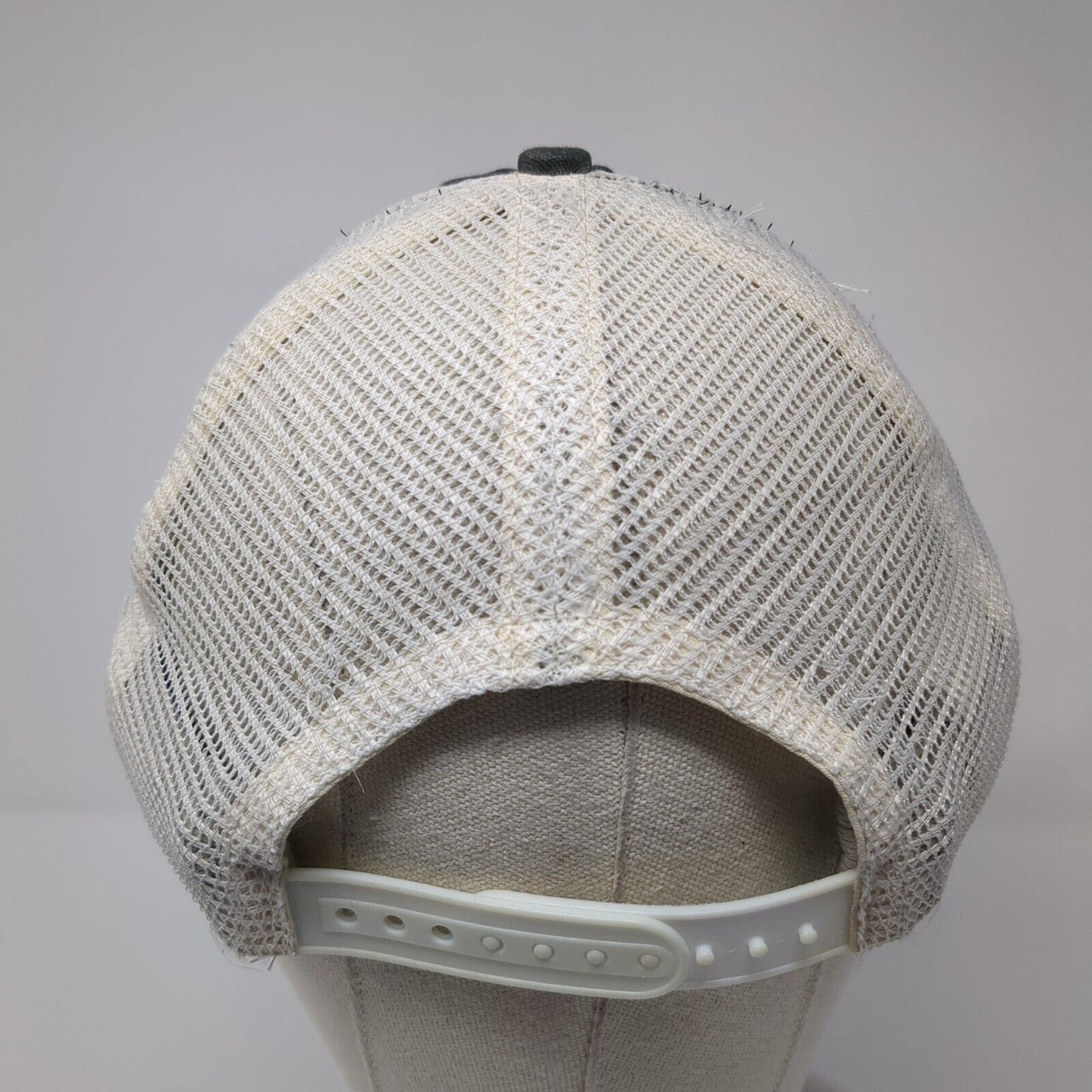 Cloud-Fit Snapback Trucker Hat Gray One Size Adjustable Mesh Back Crazy Shirts