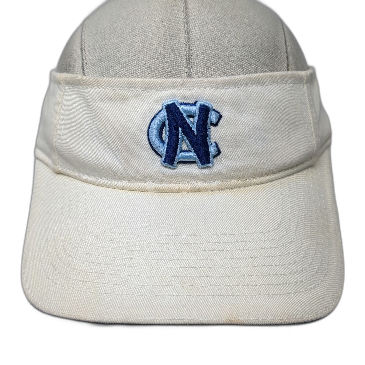Puma North Carolina Tar Heels NCAA Visor Beige OSFM Strapback Embroidered Hat