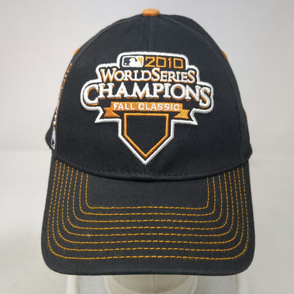 San Francisco Giants MLB New Era Baseball Cap Black OS 2010 World Series Hat