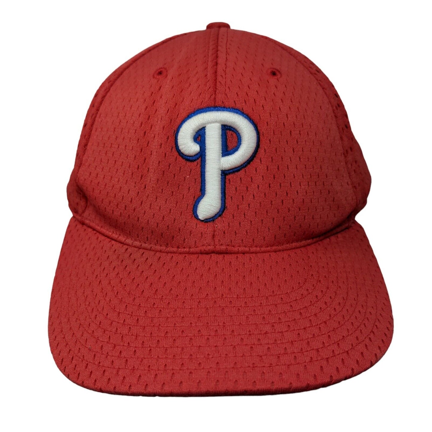 Philadelphia Phillies Fitted Mesh Hat Red 7 5/8 - 7 7/8 Richardson MLB Logo
