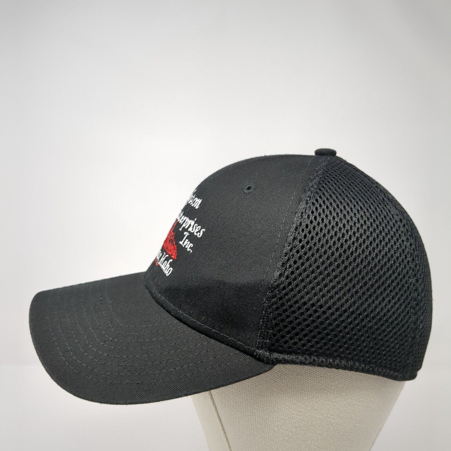 Leighton Enterprises Inc. Star Idaho Fitted Hat Black M/L New Era