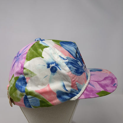 Pepsi Cimarron Hills 3 Person Scramble Slideback Hat OS Adjustable Floral Rope