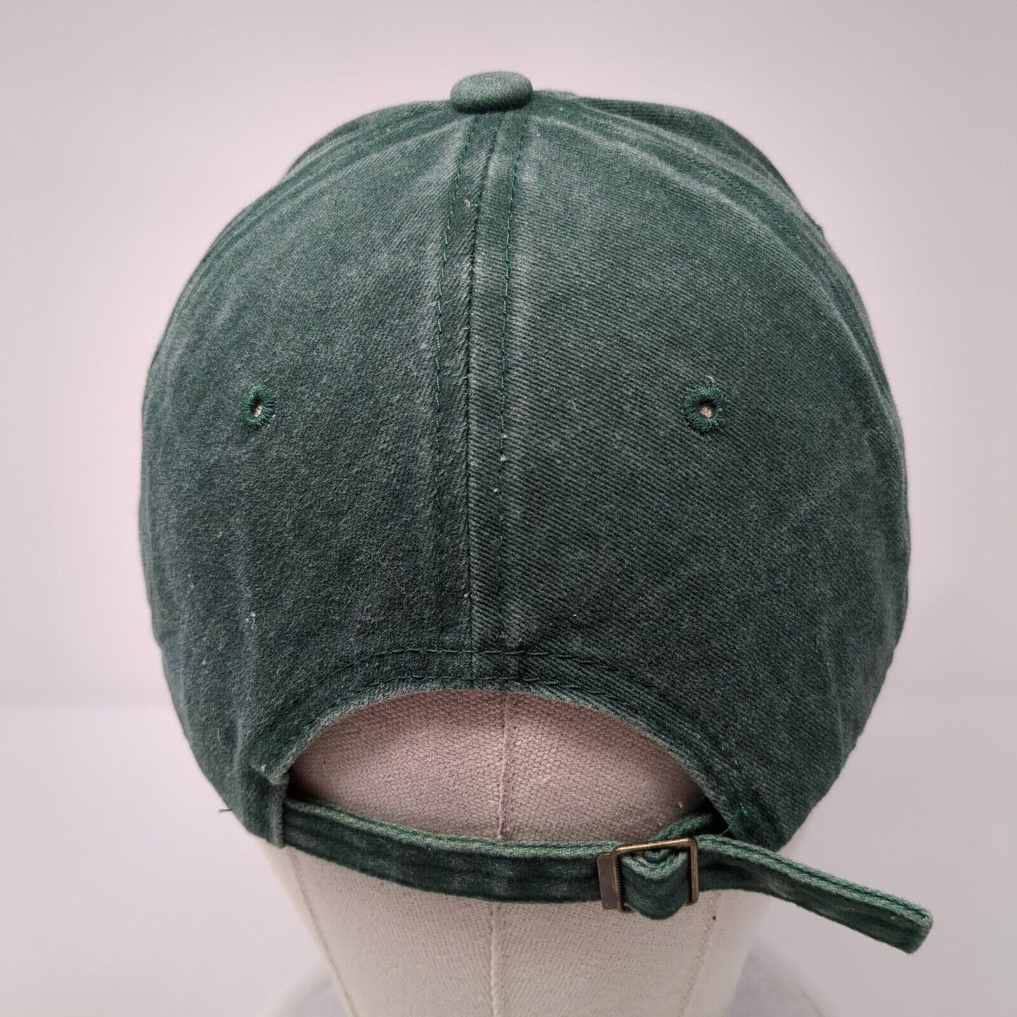 Perfectly Imperfect Slideback Hat Green One Size Adjustable 6 Panel Shanxiu