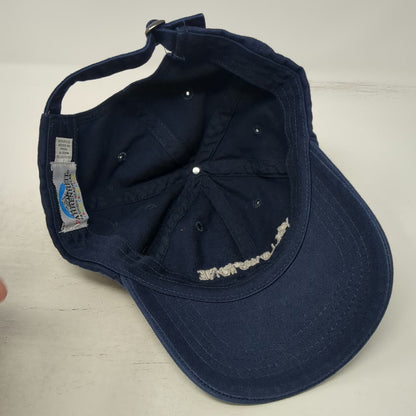 Fahrenheit Yellowstone National Park Bear Blue One Size Baseball Cap Hat Cotton