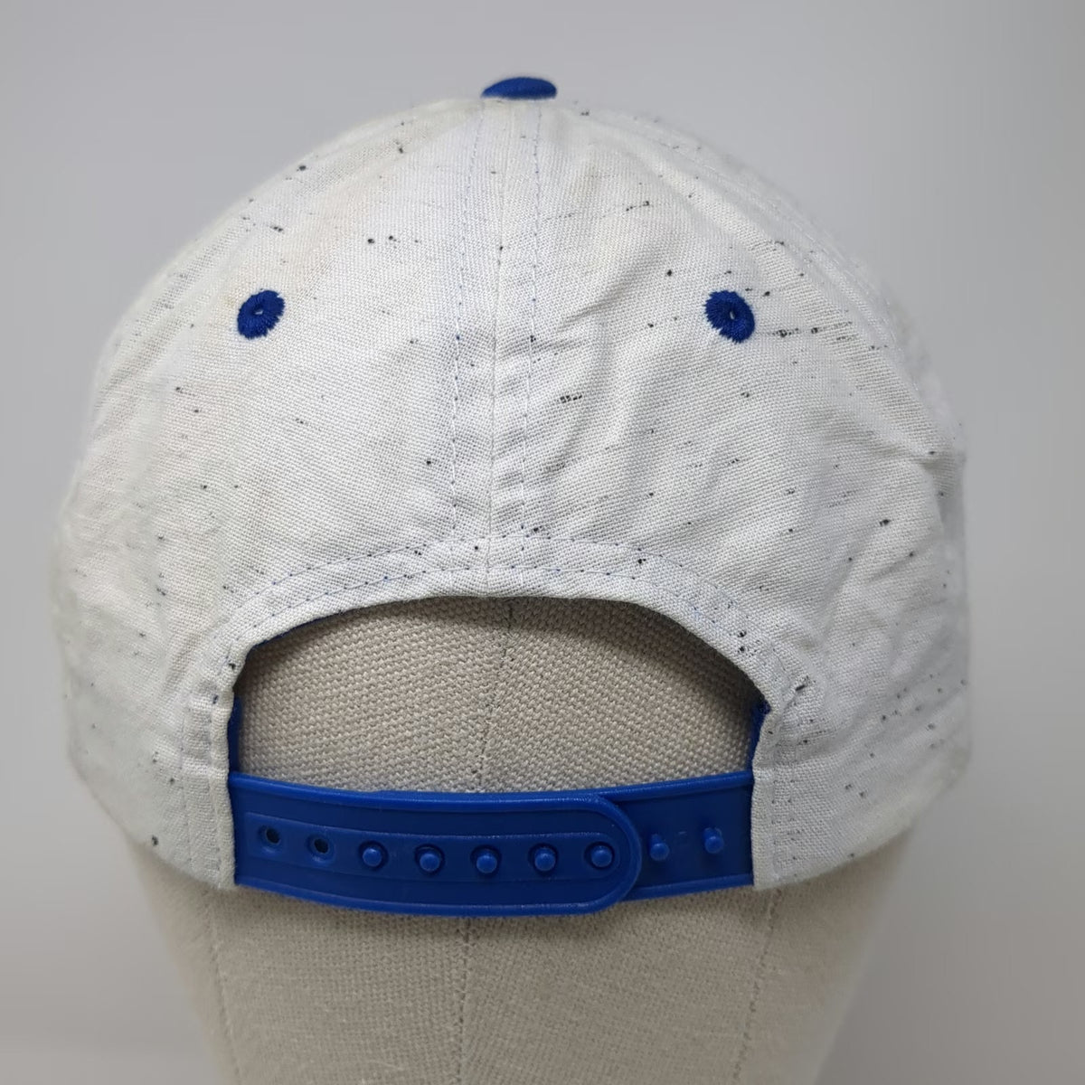 Art Class 5 Panel White One Size Flecked Rope Detail Flat Brim Snapback Hat