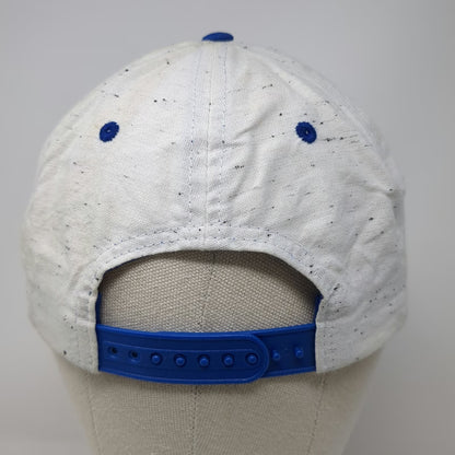 Art Class 5 Panel White One Size Flecked Rope Detail Flat Brim Snapback Hat