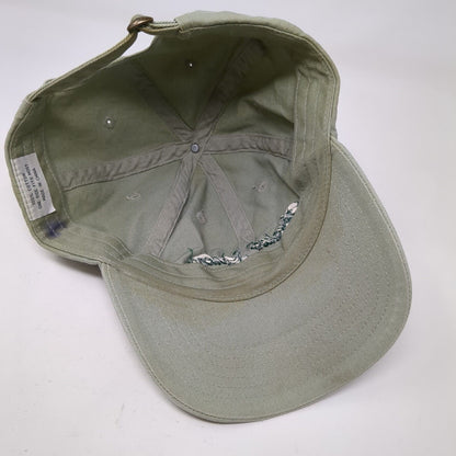 Spyglass Gardens LLC Slideback Hat Green OSFM Adjustable Embroidered Cotton