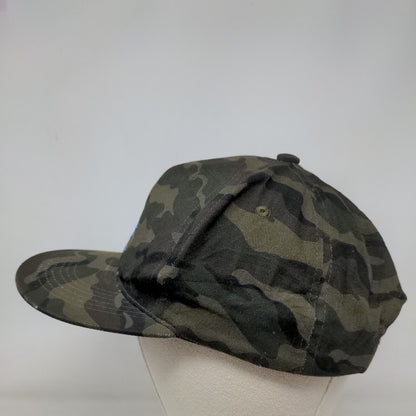 Wookles & Co. Lizard Snapback Hat One Size Camo Embroidered Adjustable
