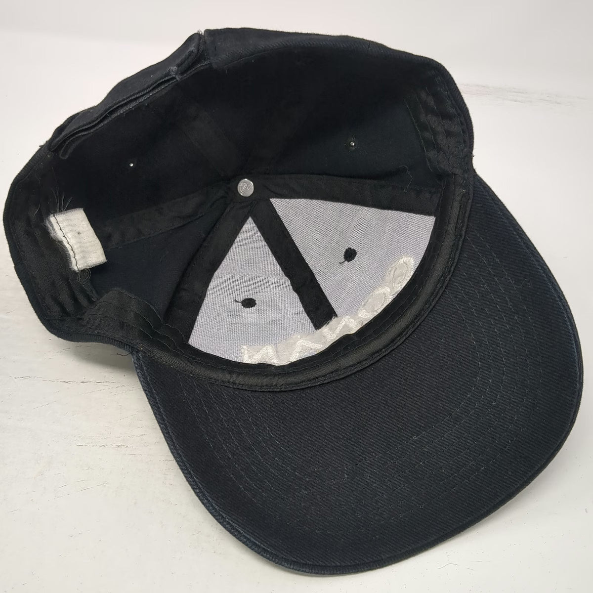 Baseball Cap Black Conan O'Brien TBS Talk Show Embroidered Logo Hat Vintage