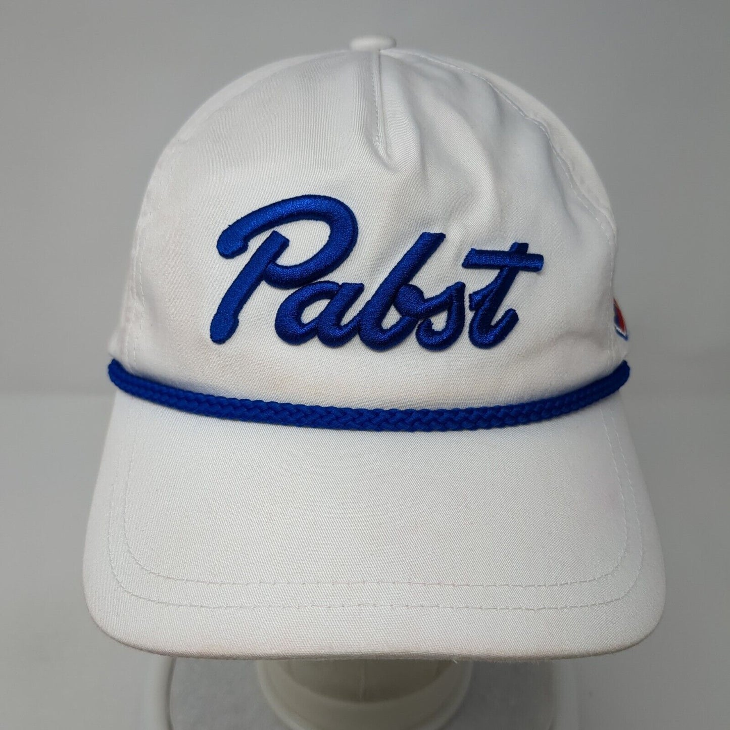 Pabst Snapback Rope Hat White One Size Adjustable American Needle
