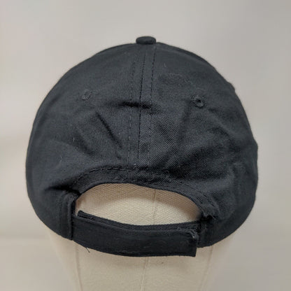 AutoLoop Strapback Hat Black One Size Adjustable 6 Panel BIC Graphic