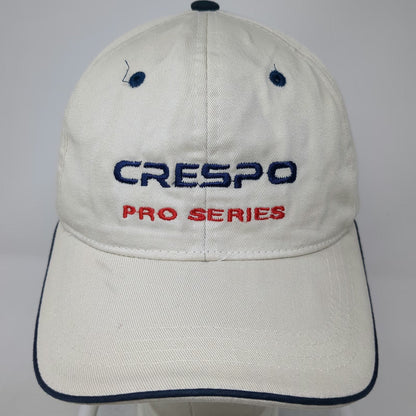 Crespo Pro Series Gloves Baseball Cap Beige Blue Red One Size Strapback Hat