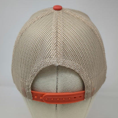 Margaritaville Trucker Hat Blue Orange Beige One Size Snapback Sunset Beach