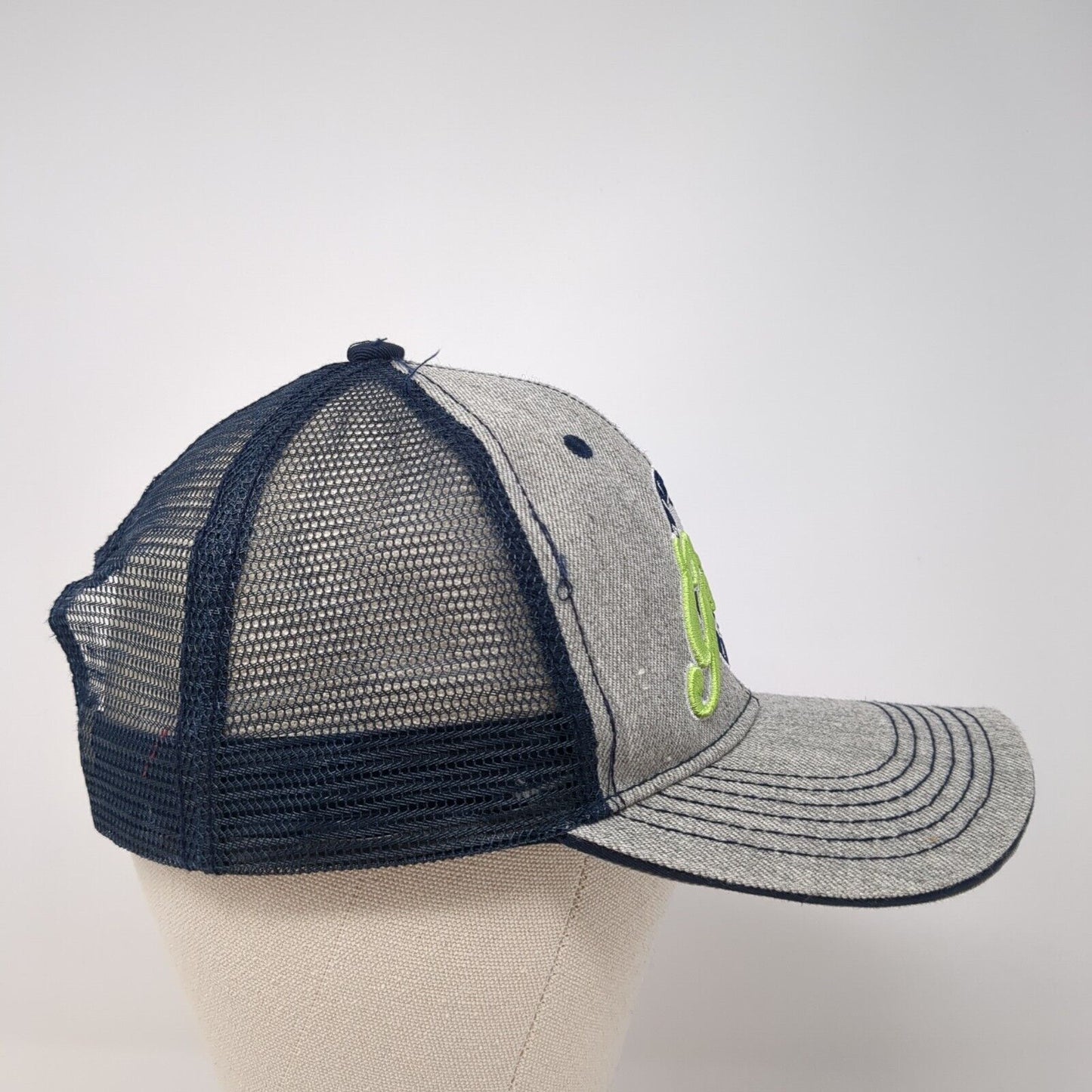 Gateway Grizzlies Baseball Snapback Trucker Hat Multi One Size Mesh Back