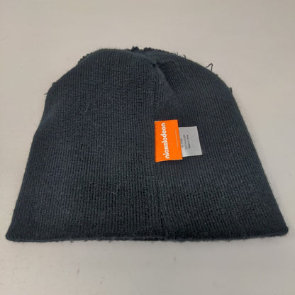 Nickelodeon Boy's Knit Beanie Hat Cap TMNT Teenage Mutant Ninja Turtles Black