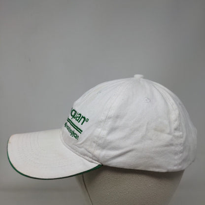 Adequan Polysulfated Glycosaminoglycan Strapback Hat White One Size 6 Panel