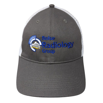 Boise Radiology Group Snapback Trucker Hat Gray OS Adjustable Mesh Back Fersten