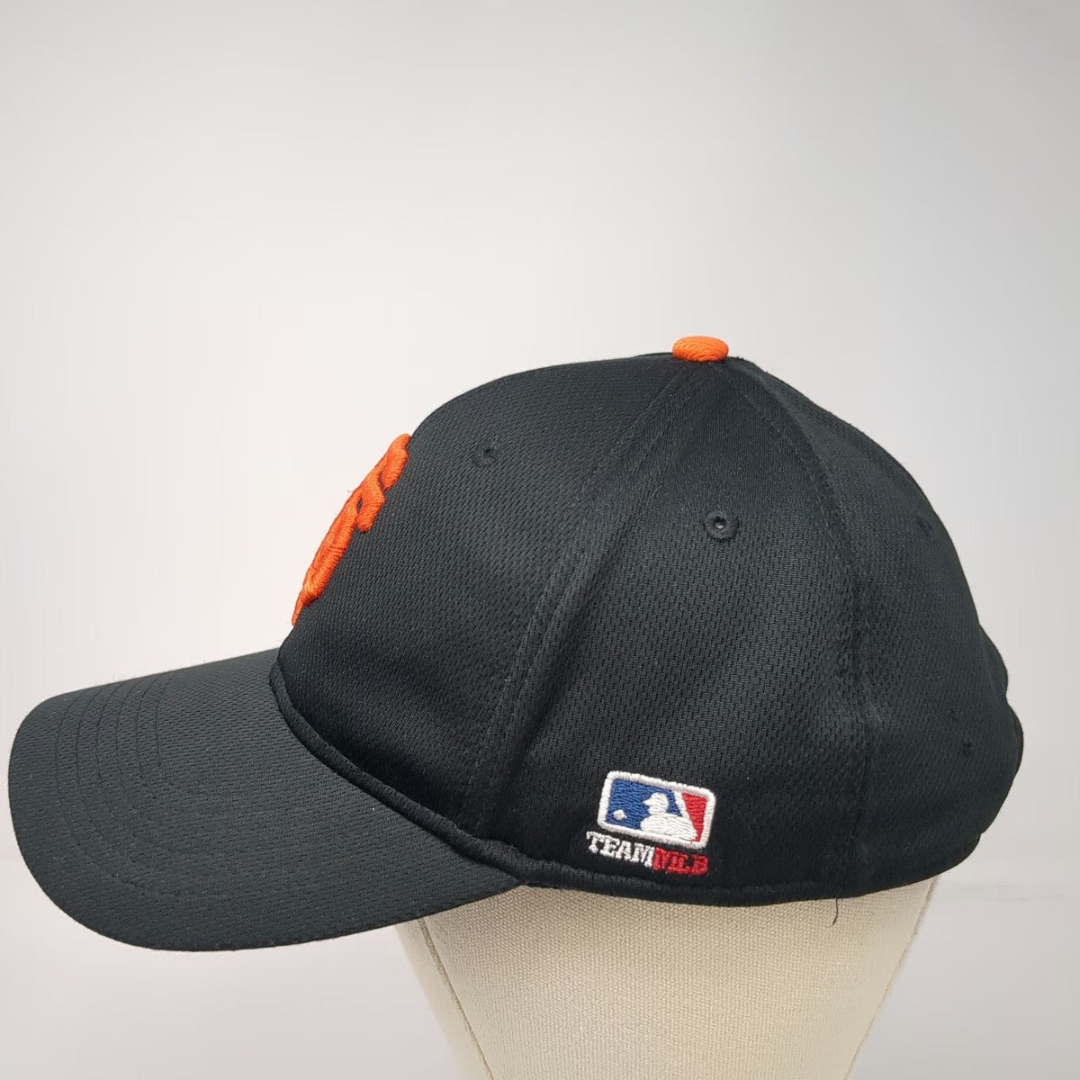 OC Sports San Francisco Giants Baseball Cap Black One Size Team MLB Mesh Hat