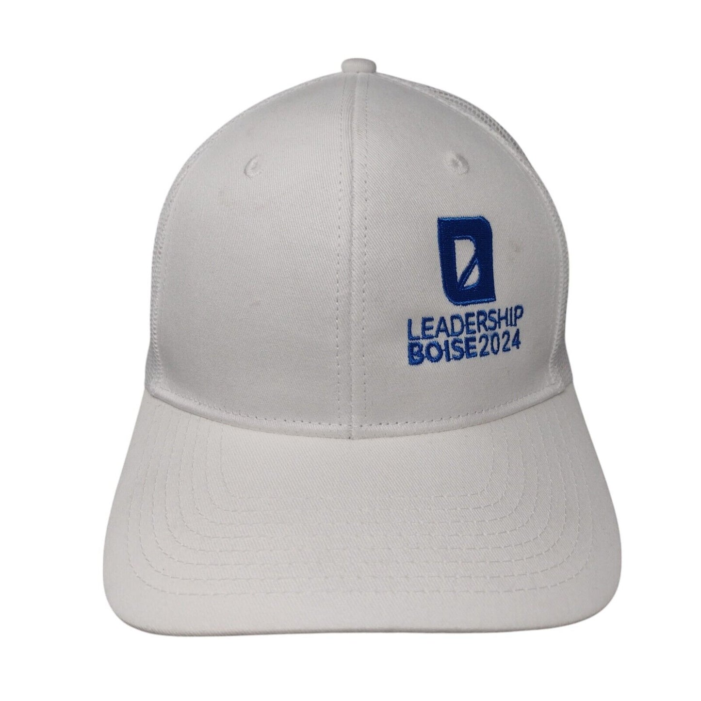 Leadership Boise 2024 Snapback Trucker Hat White OS Adjustable Port Authority