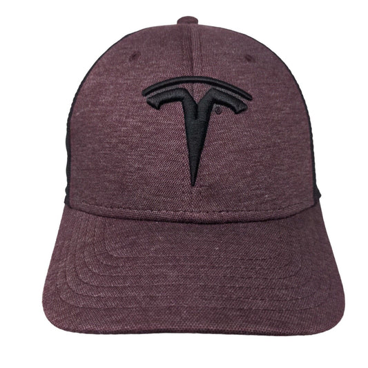 Tesla Embroidered Strapback Trucker Hat Multicolor OS Mesh Back Cap America