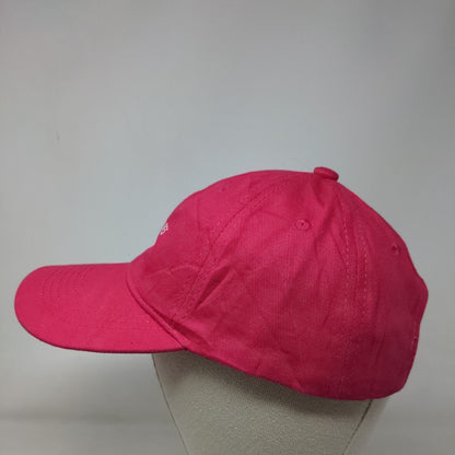 Chill Vibes Slideback Hat Pink One Size Adjustable Outdoor 6 Panel