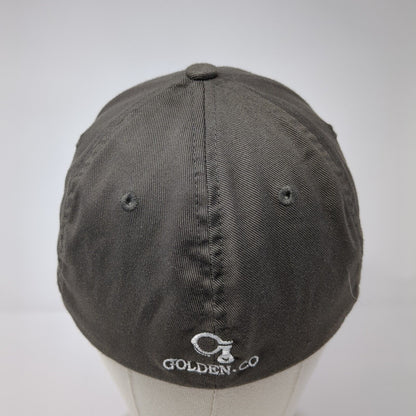 Cannonball Creek Brewing Co. Fitted Hat Brown S-M Flexfit Yupoong