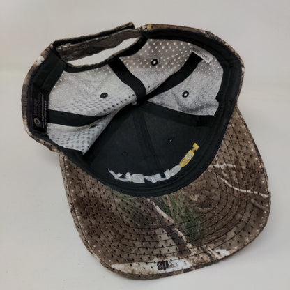HD Supply Strapback Hat Camouflage One Size Adjustable Embroidered 6 Panel