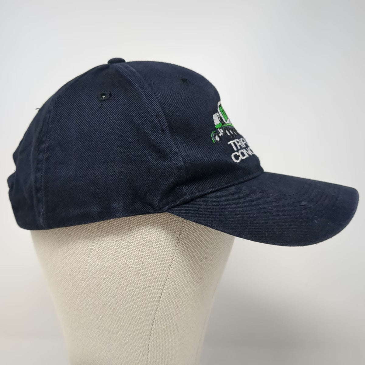 Otto Baseball Cap Blue OSFM Triple C Concrete Truck Embroidered Strapback hat