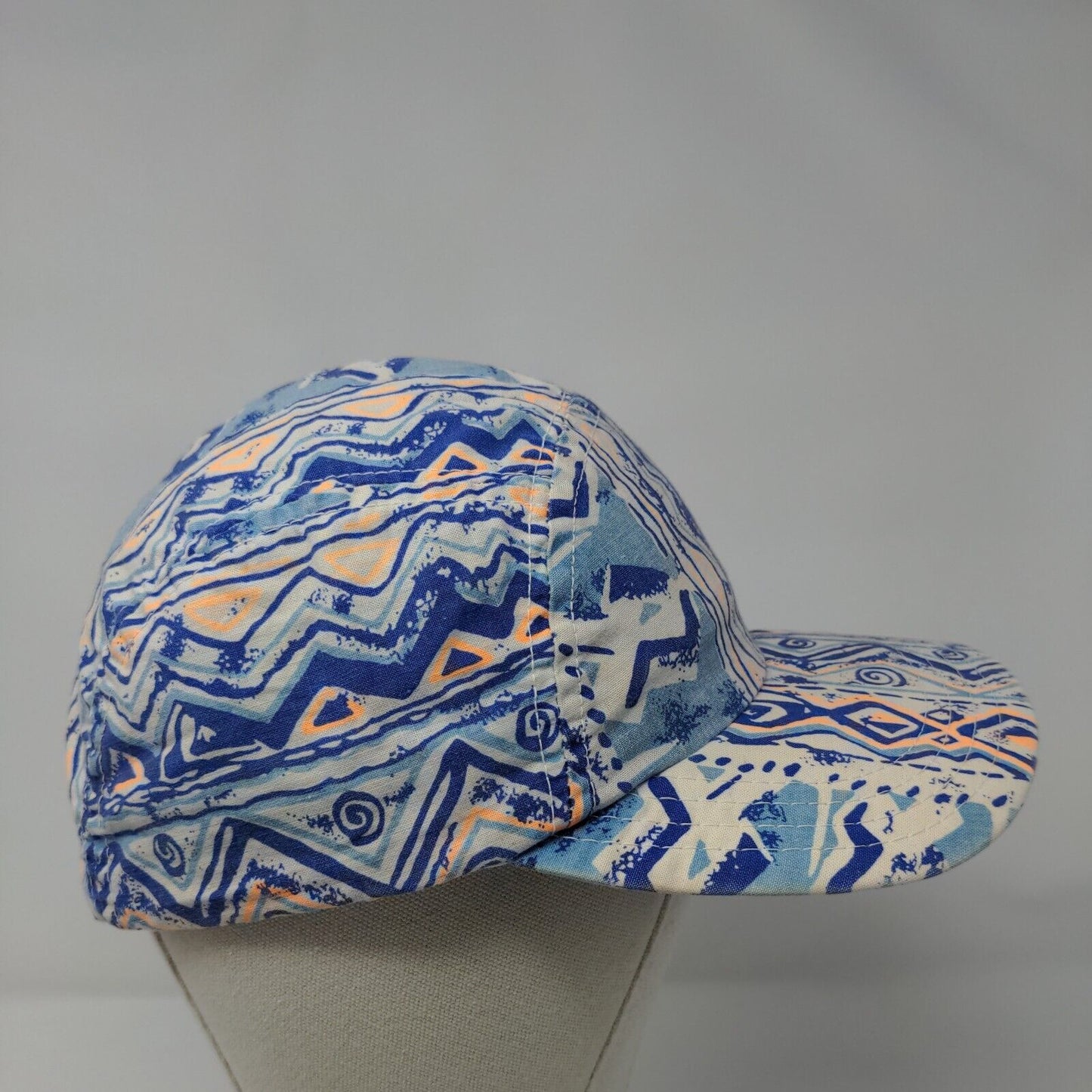 Unbranded Fitted 5 Panel Hat Multicolor OSFA Tribal Geometric Outdoor