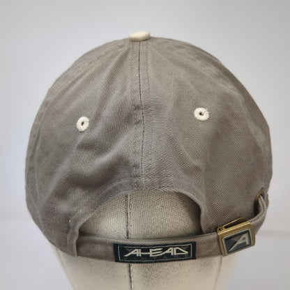 Ahead Baseball Cap Brown OSFM Bogus Basin Boise Idaho Skiing Fuel For Soul Hat